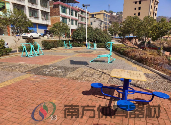 湖南省邵阳市双清区石桥街道五十亭村五十亭大山岭游园全民健身路径工程